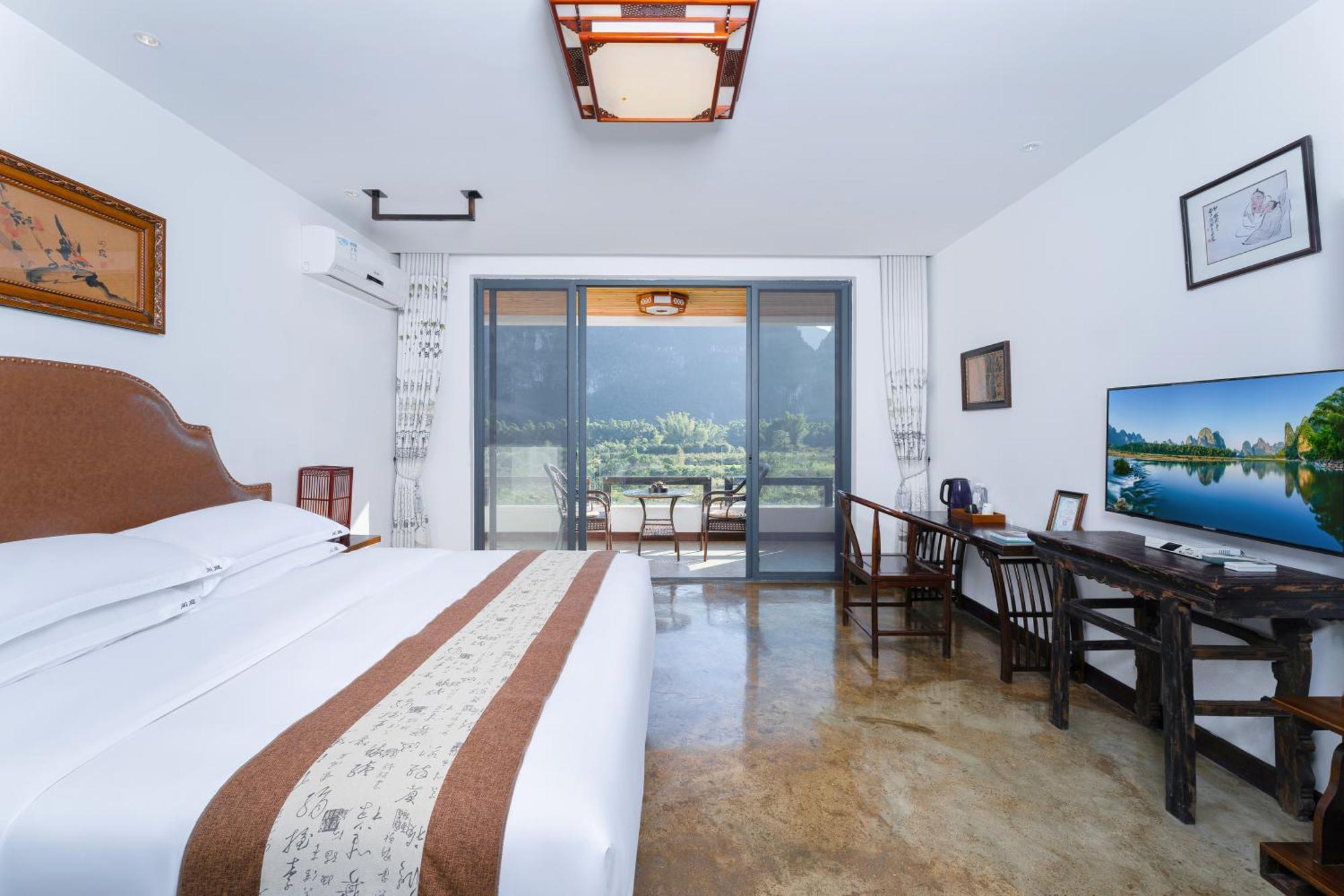 Leisure Courtyard Hotel Yangshuo-Free Shuttle Bus To Yangshuo Station Stay 2 Nights One Way المظهر الخارجي الصورة