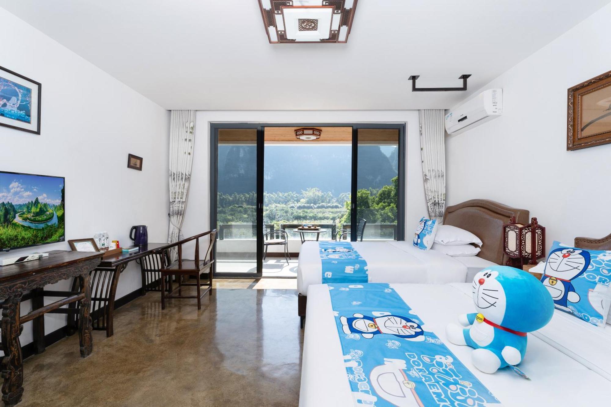 Leisure Courtyard Hotel Yangshuo-Free Shuttle Bus To Yangshuo Station Stay 2 Nights One Way المظهر الخارجي الصورة