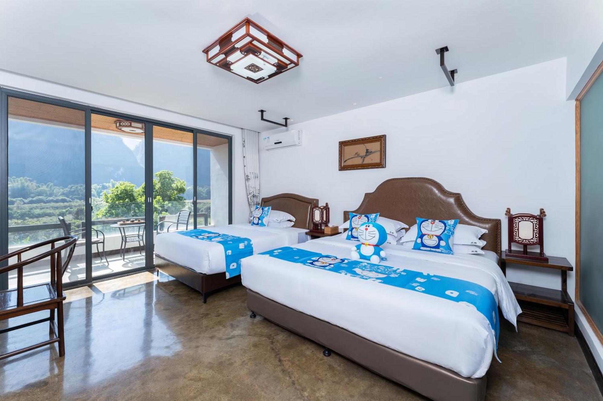 Leisure Courtyard Hotel Yangshuo-Free Shuttle Bus To Yangshuo Station Stay 2 Nights One Way المظهر الخارجي الصورة