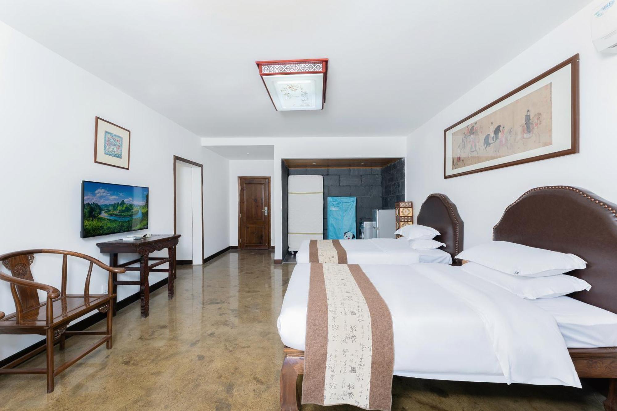 Leisure Courtyard Hotel Yangshuo-Free Shuttle Bus To Yangshuo Station Stay 2 Nights One Way المظهر الخارجي الصورة
