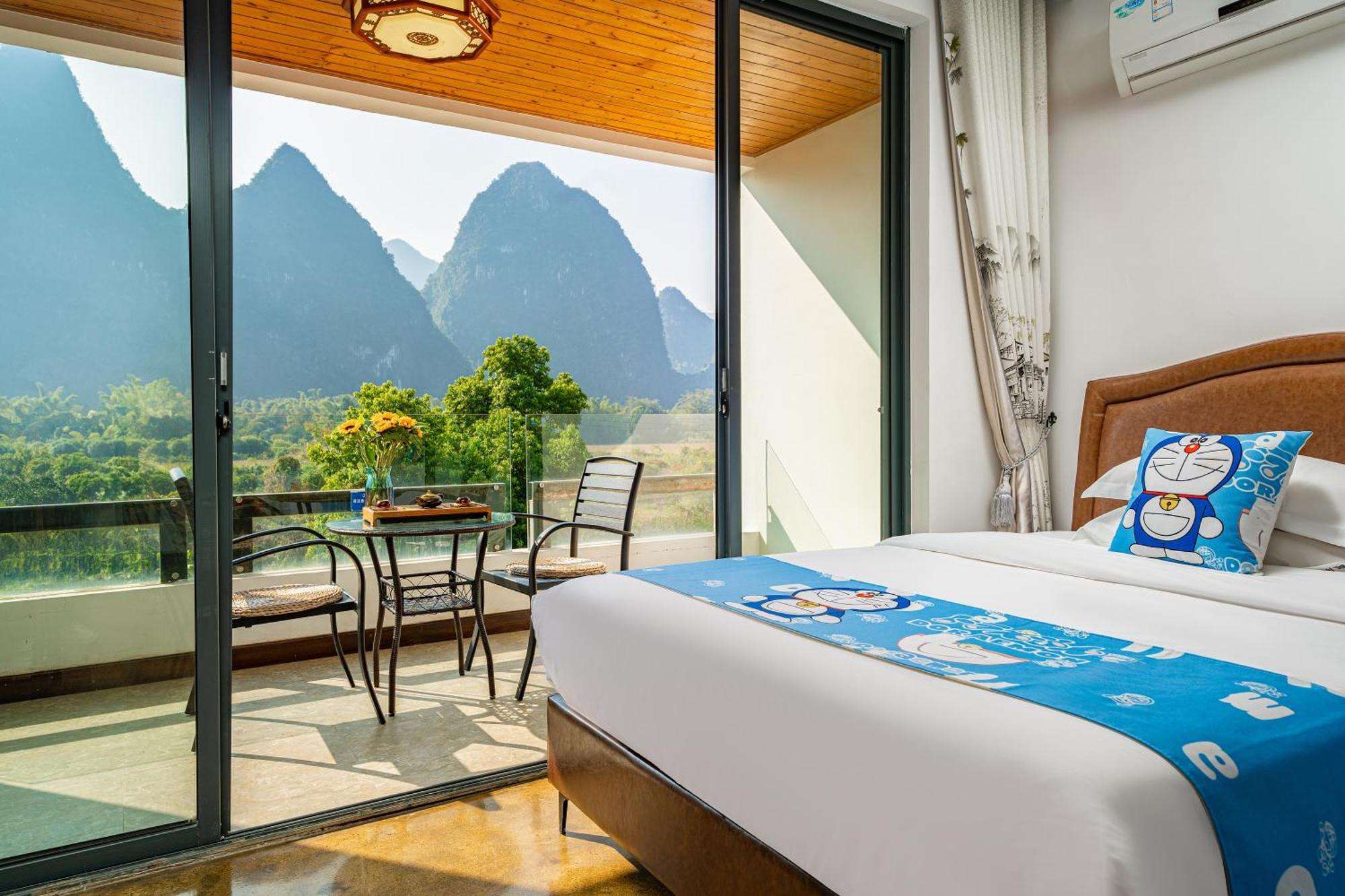Leisure Courtyard Hotel Yangshuo-Free Shuttle Bus To Yangshuo Station Stay 2 Nights One Way المظهر الخارجي الصورة