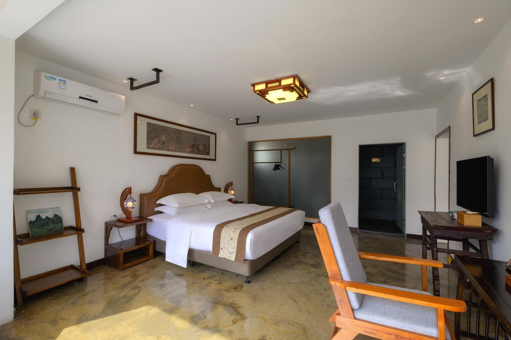 Leisure Courtyard Hotel Yangshuo-Free Shuttle Bus To Yangshuo Station Stay 2 Nights One Way المظهر الخارجي الصورة
