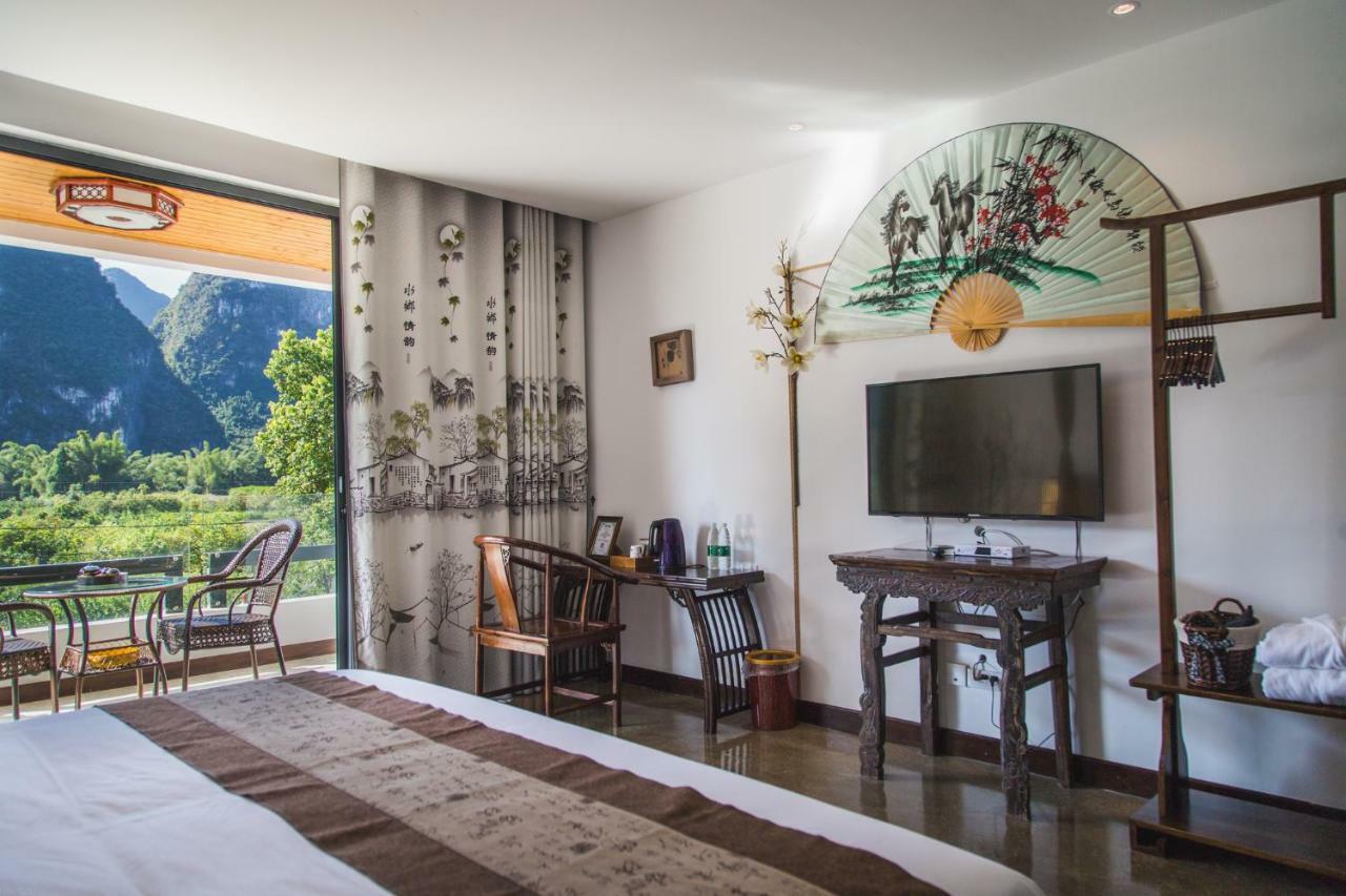 Leisure Courtyard Hotel Yangshuo-Free Shuttle Bus To Yangshuo Station Stay 2 Nights One Way المظهر الخارجي الصورة